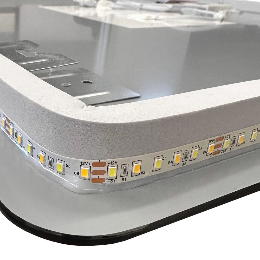 Specchio smart rettangolare YJ-70100A con retroilluminazione 100x70