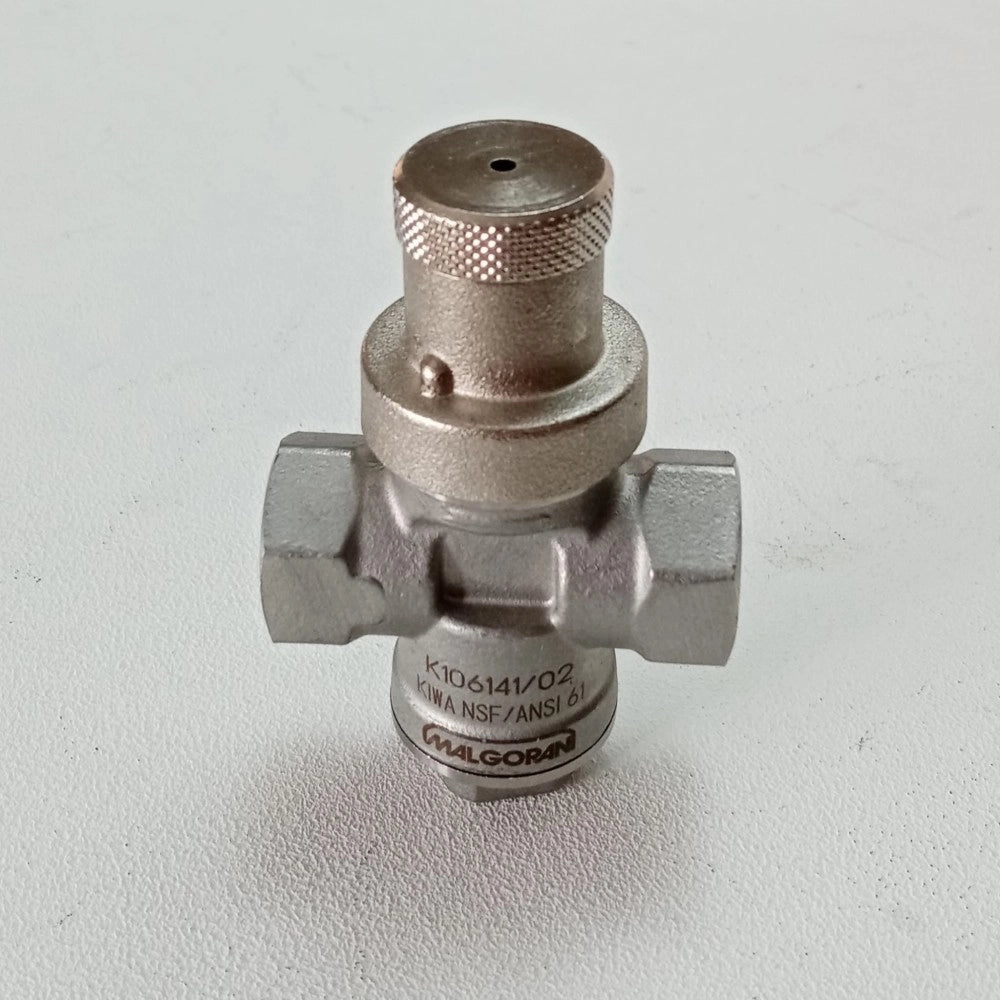 Malgorani riduttore di pressione 1/2 pn 16 ff aisi 316 per boiler - senza bocchettoni