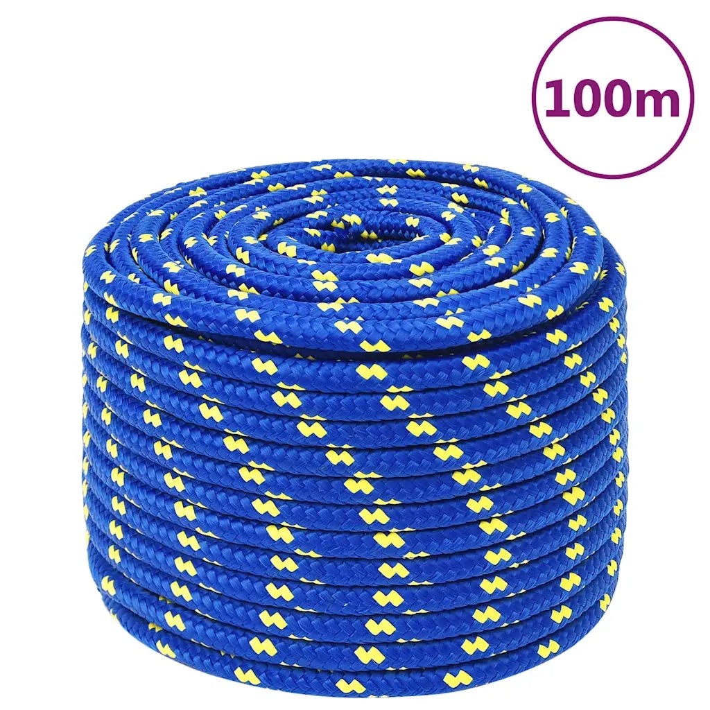 Corda per barca Blu 14 mm 100 m in Polipropilene 152464