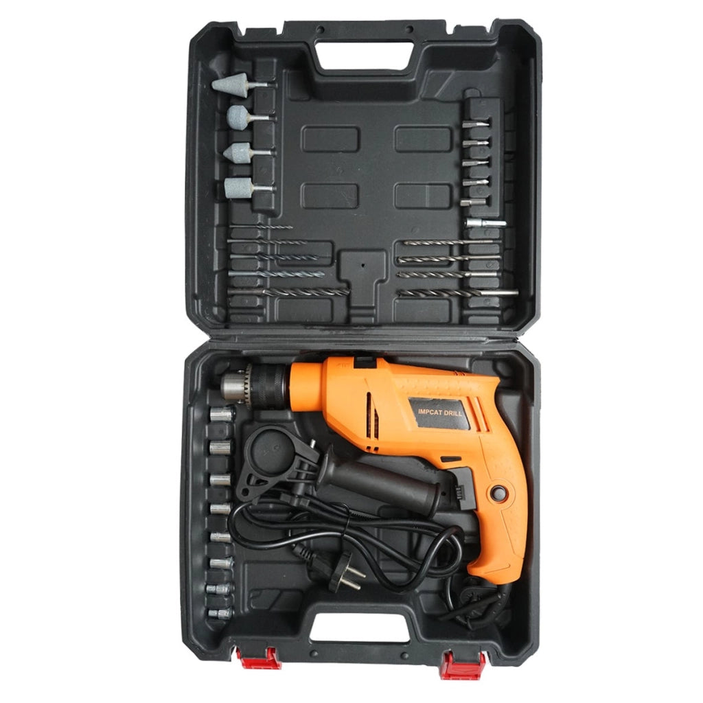 Trapano (trapano) 600W, 220V con mandrino e accessori
