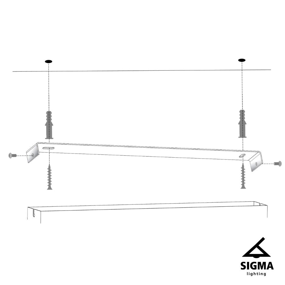 Plafoniera nera con sfera vetro Argon Sigma 1xG9 12W