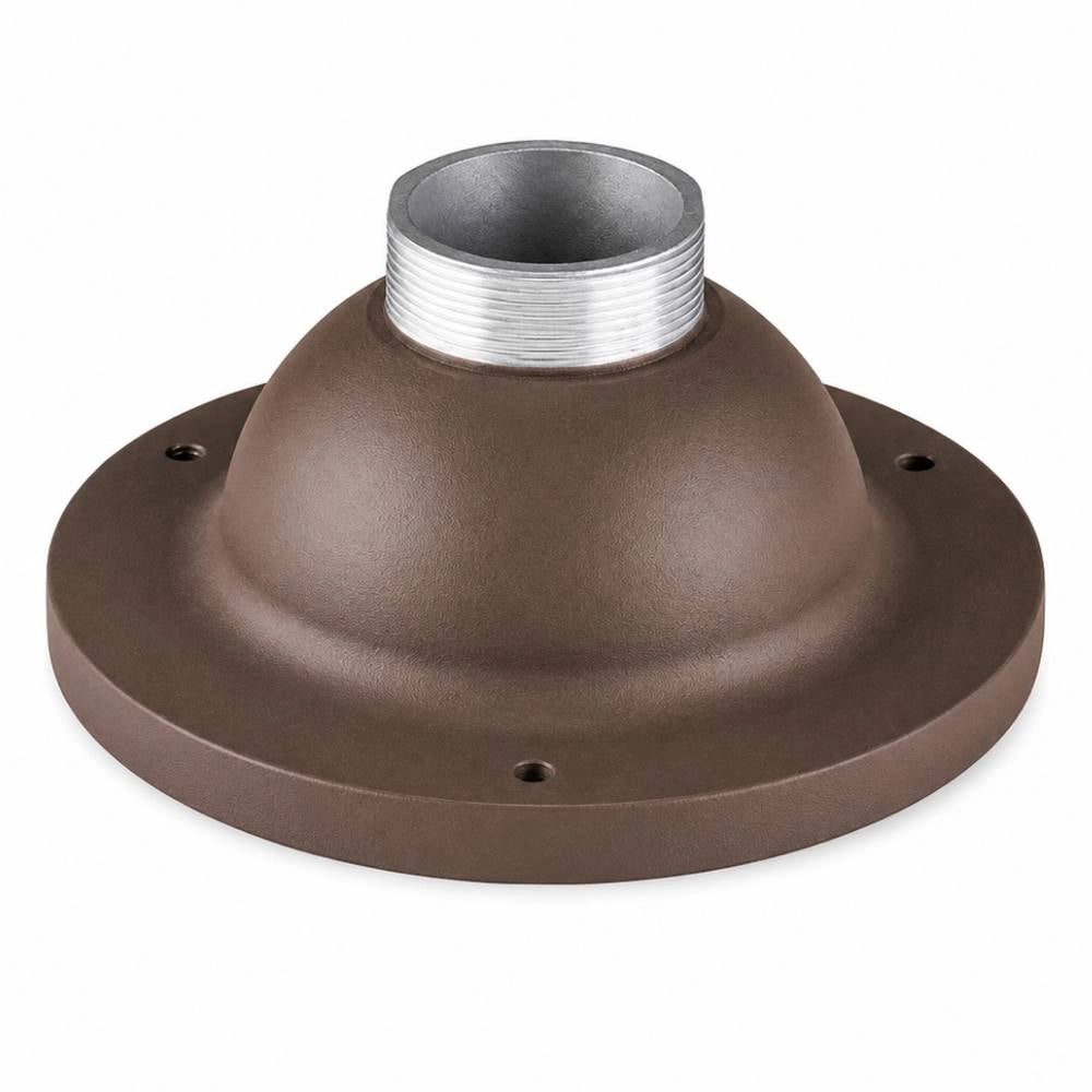 Base sovil per palo illuminazione da esterno *** colore corten, confezione 1